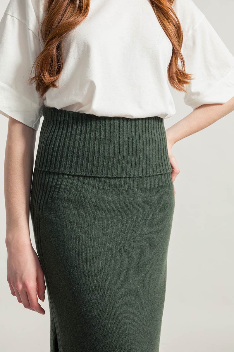 Gonna Cashmere Rigenerato Ginevra - Image 5