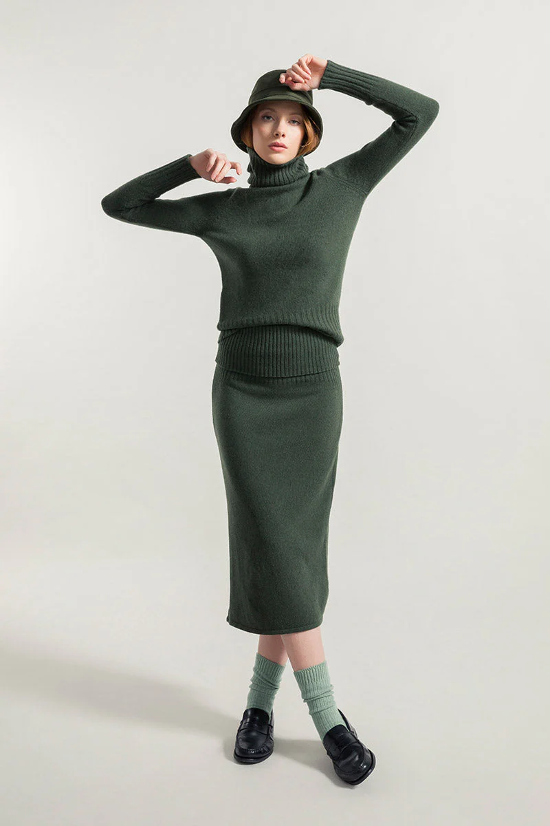Gonna Cashmere Rigenerato Ginevra - Image 6