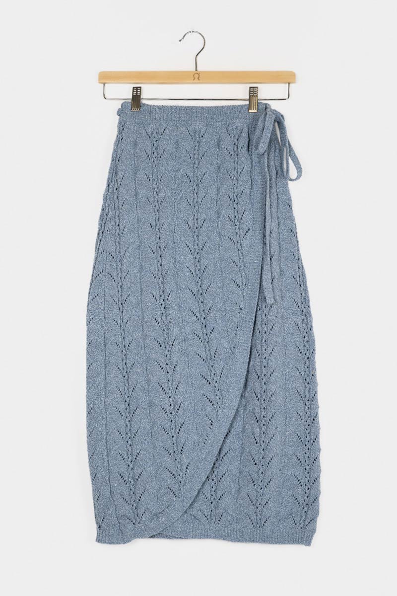 Gonna Donna Cotone Jeans Rigenerato Lauren - Image 4