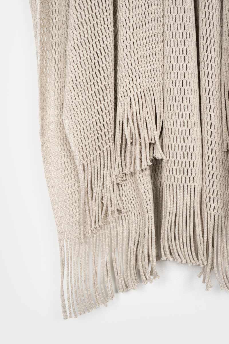 Kimono Traforato Donna Cotone Rigenerato Brisa - Image 9