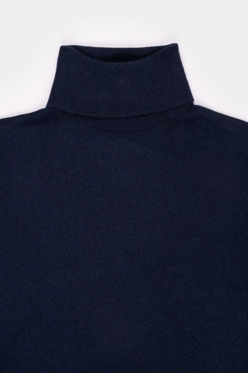 Maglia Collo Alto Uomo Cashmere Rigenerato Alberto - Image 5