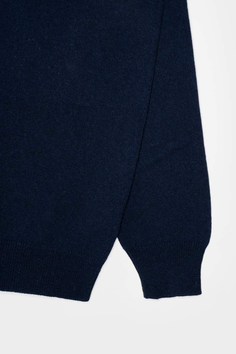 Maglia Collo Alto Uomo Cashmere Rigenerato Alberto - Image 6