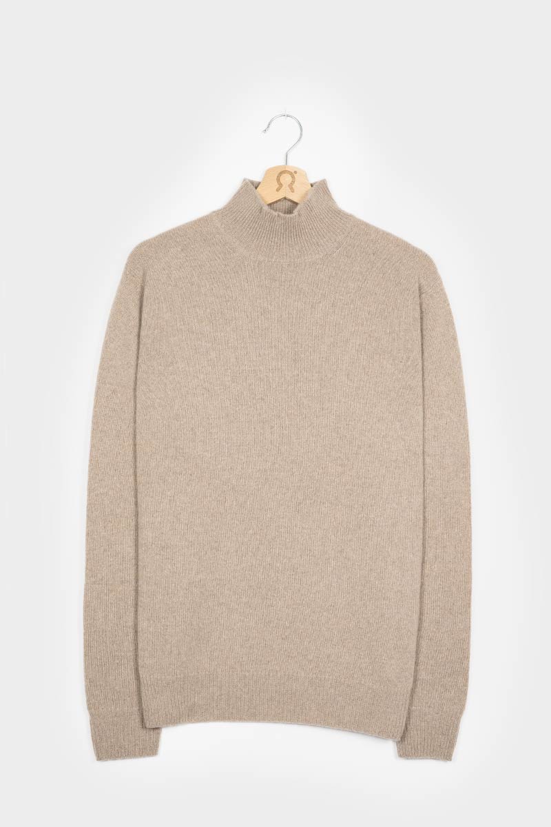 Maglia Collo Alto Uomo Cashmere Rigenerato Clemente - Image 3