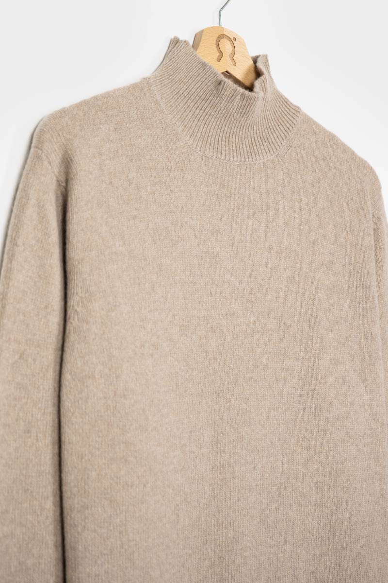 Maglia Collo Alto Uomo Cashmere Rigenerato Clemente - Image 4