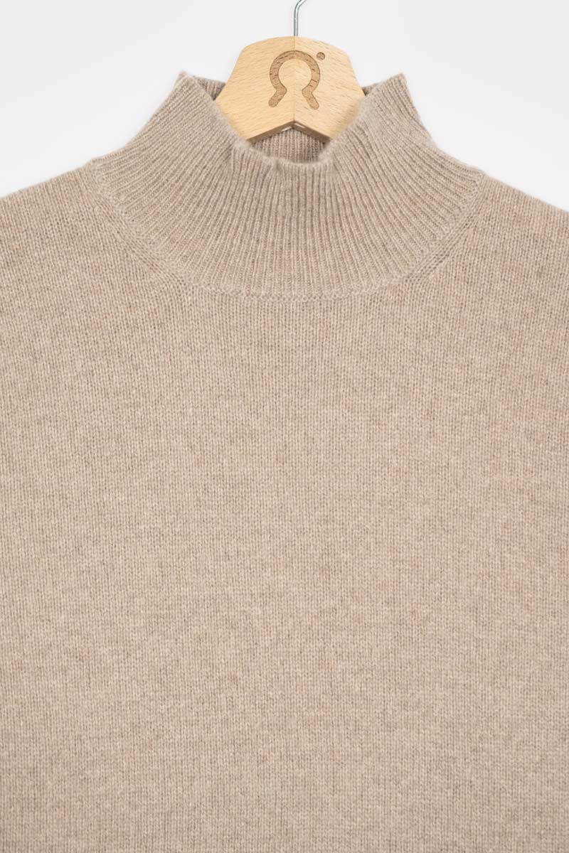 Maglia Collo Alto Uomo Cashmere Rigenerato Clemente - Image 5