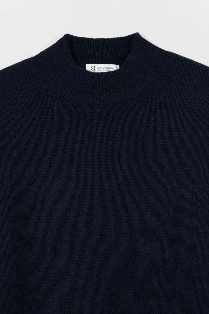 Maglia Collo Alto Uomo Cashmere Rigenerato Clemente - Image 4