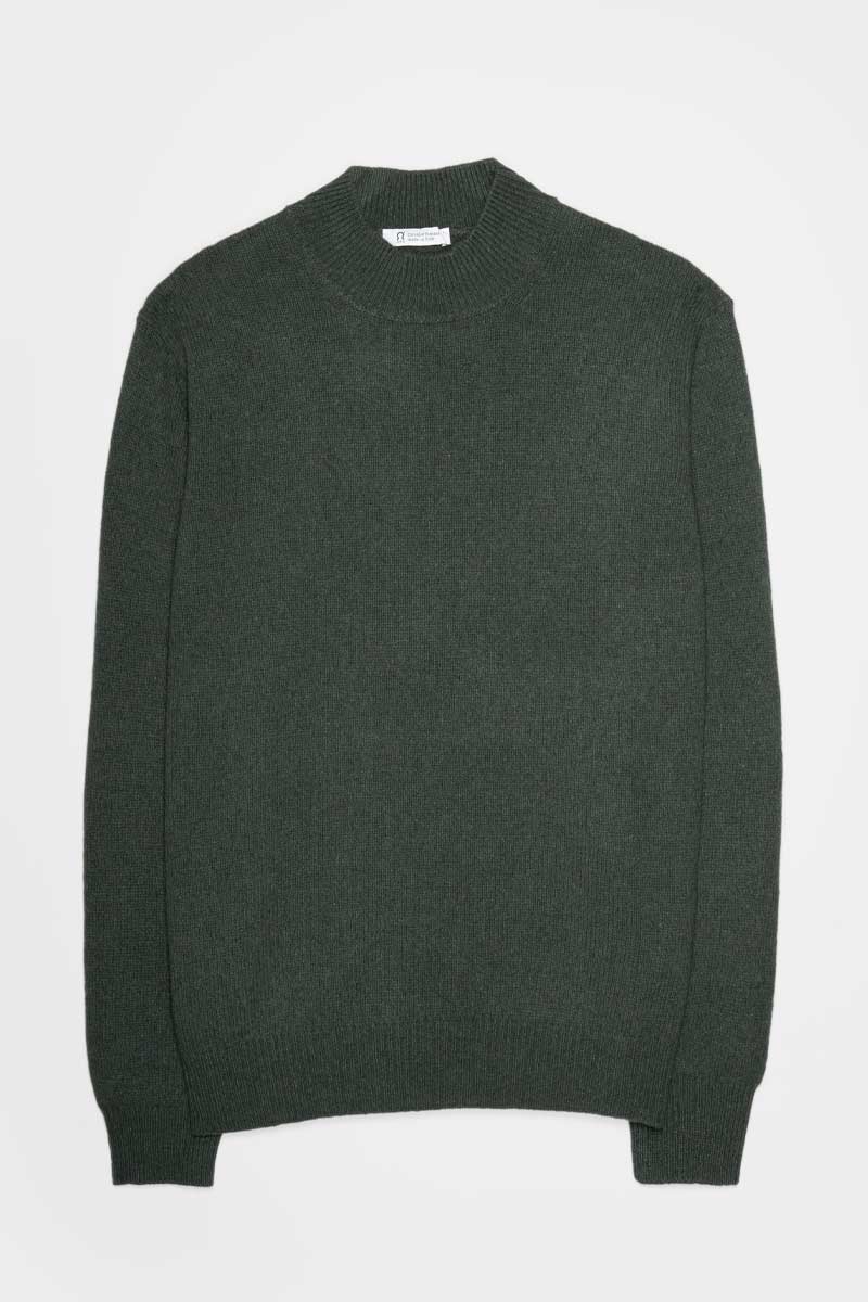 Maglia Collo Alto Uomo Cashmere Rigenerato Clemente - Image 4