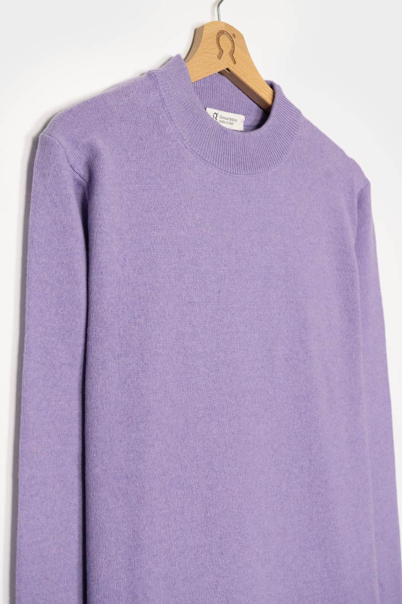 Maglia Collo Lupetto Donna Cashmere Rigenerato Isotta - Image 5