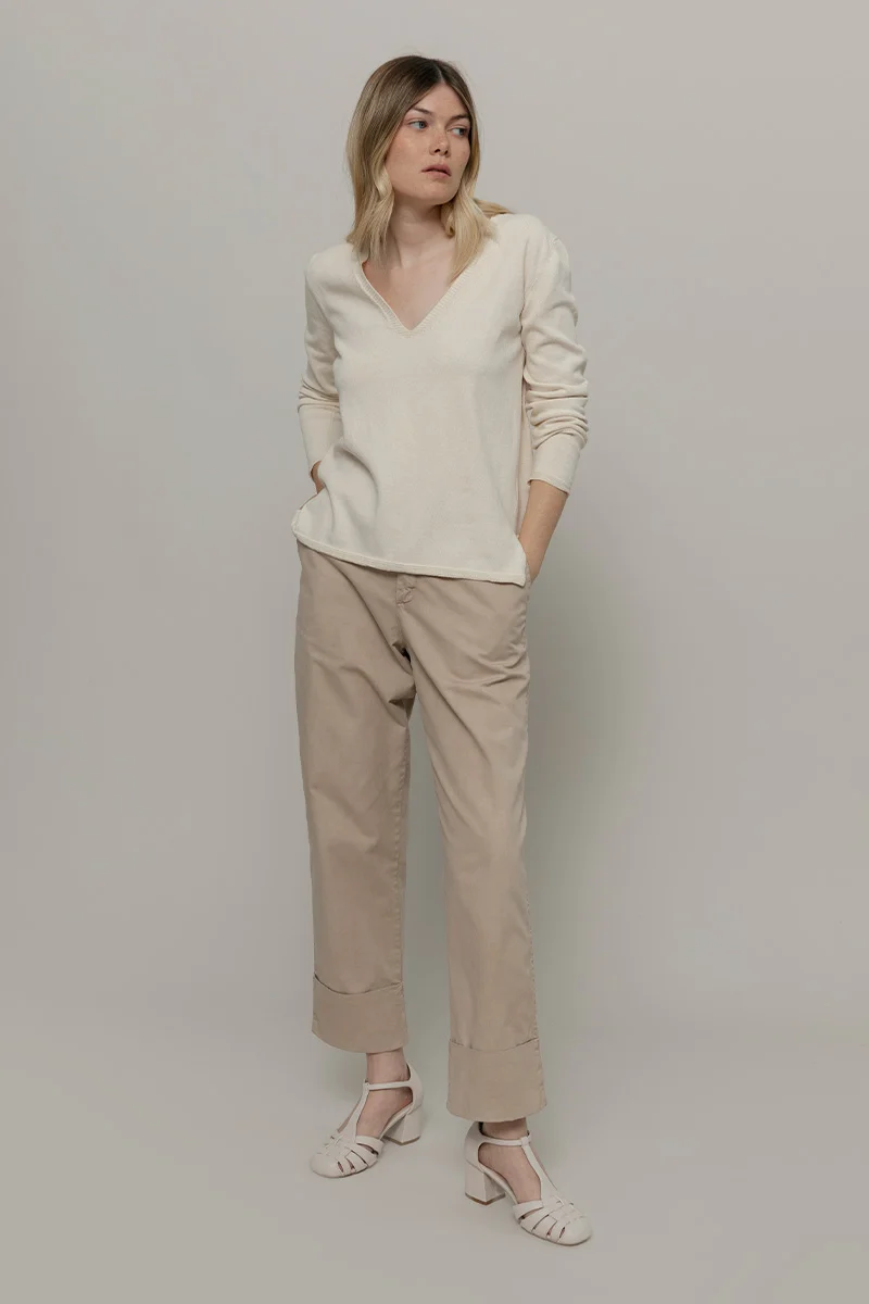 Maglia Donna Cotone Rigenerato Aura - Image 4