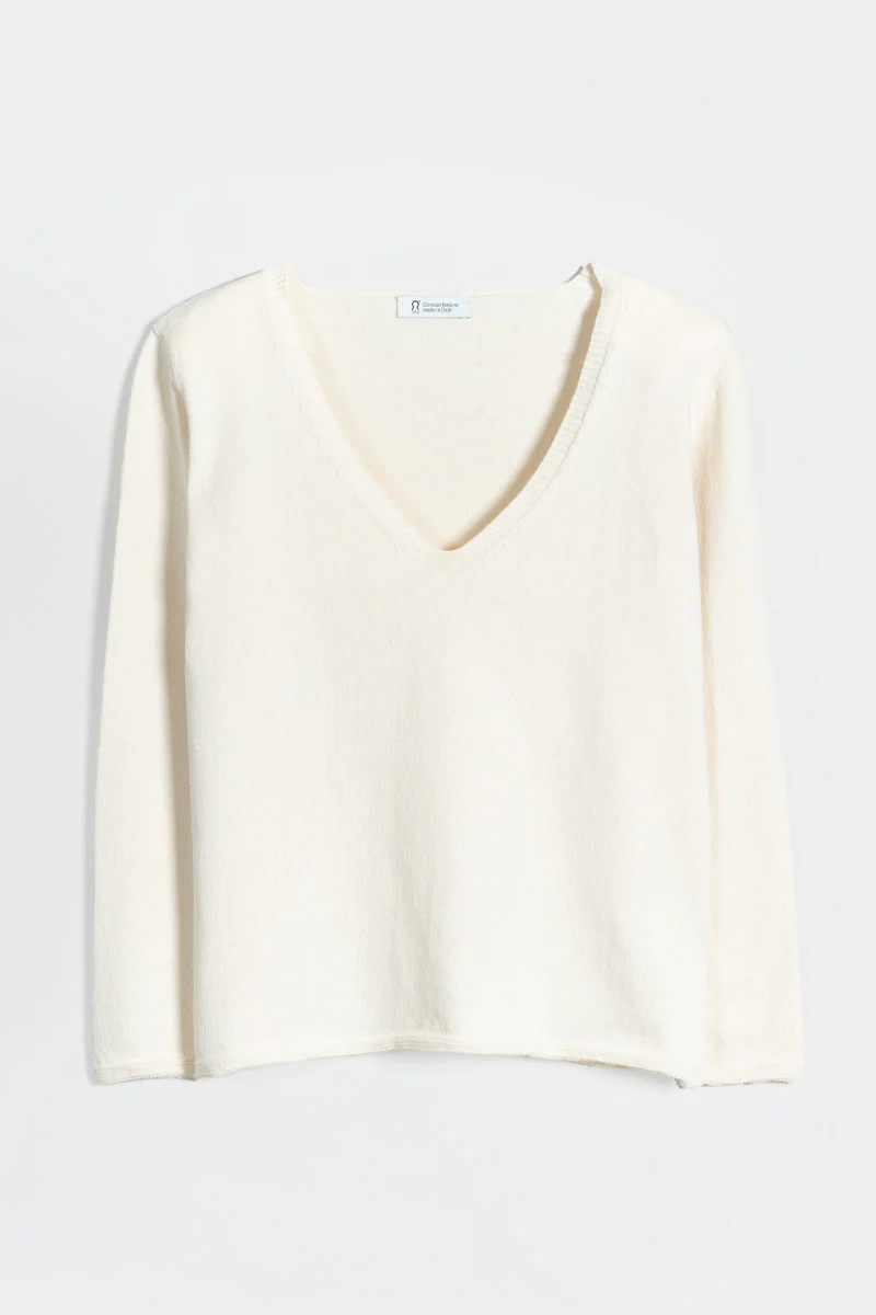 Maglia Donna Cotone Rigenerato Aura - Image 5