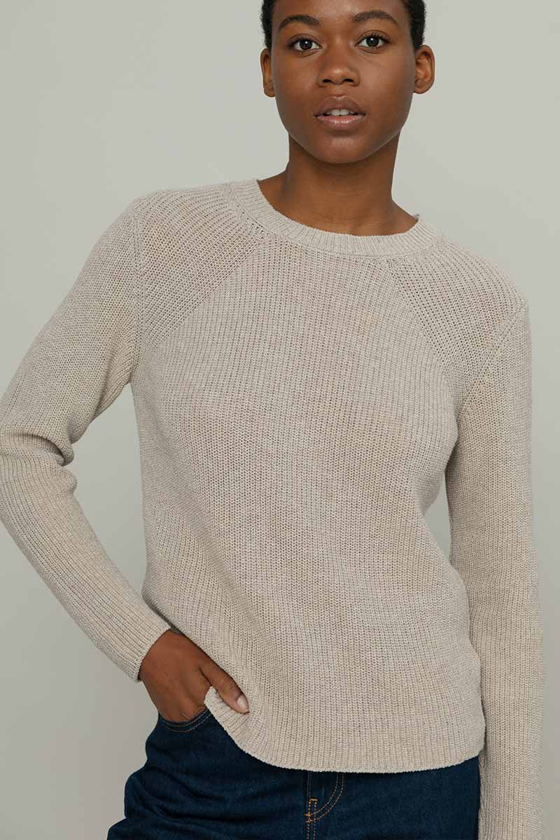 Maglia Donna Cotone Rigenerato Fanny - Image 3