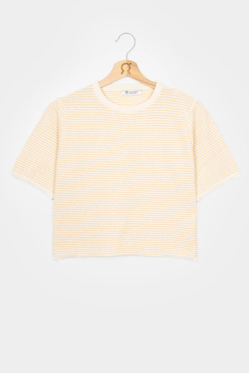Maglia Donna Cotone Rigenerato Gil - Image 3