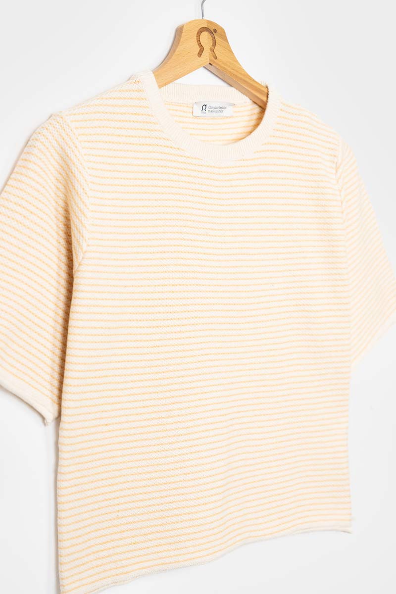Maglia Donna Cotone Rigenerato Gil - Image 4