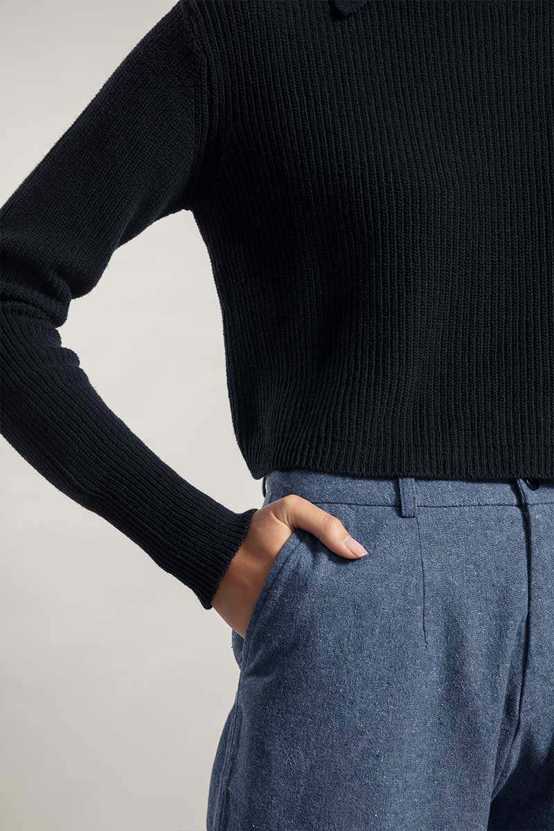 Maglia Donna Cotone Rigenerato Olivia - Image 2