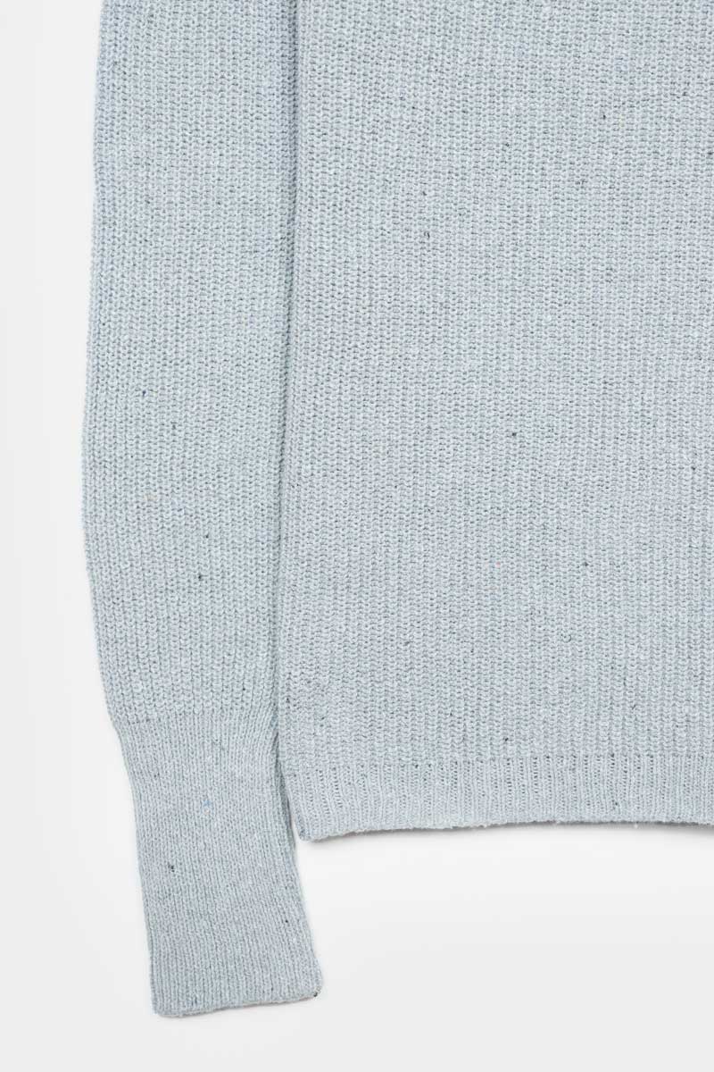 Maglia Girocollo Donna Cotone Jeans Rigenerato Rachele - Image 6