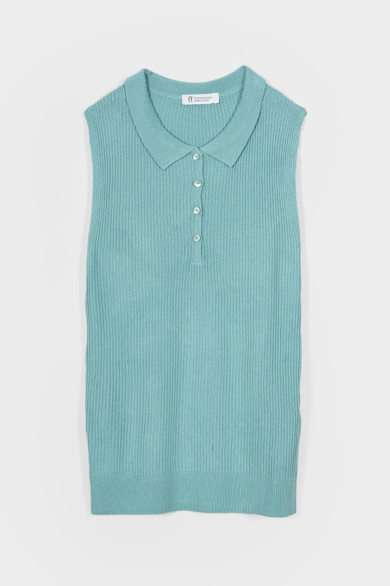 Polo Viscosa Blanca - Image 4