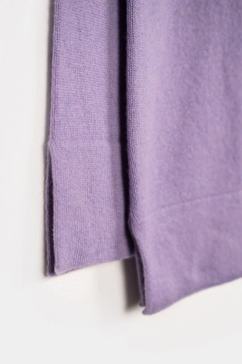 Maglia Scollo a V Donna Cashmere Rigenerato Agnese - Image 3
