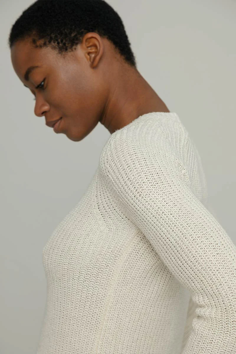 Maglia Seta Rigenerata Unisex Vega - Image 5