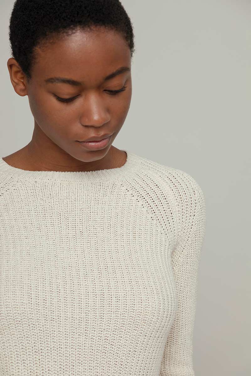 Maglia Seta Rigenerata Unisex Vega - Image 7