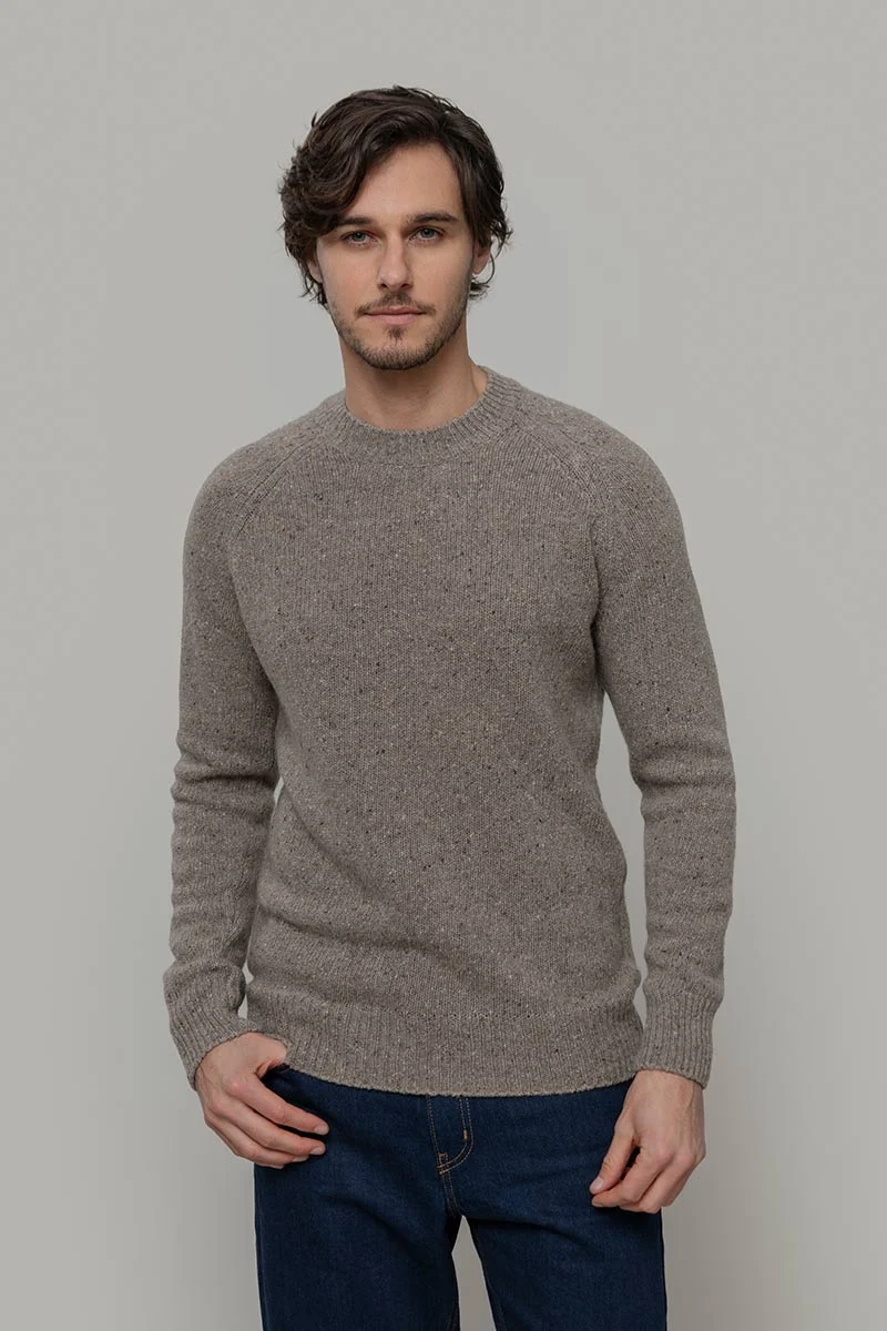 Maglia Girocollo Unisex Cashmere Rigenerato Alfredo - Image 3