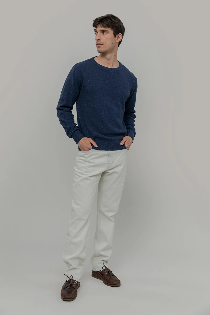 Maglia Uomo Cotone Jeans rigenerato Gino - Image 4