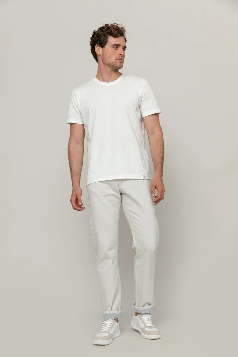 Pantaloni Jeans Uomo Cotone Rigenerato Kai - Image 4