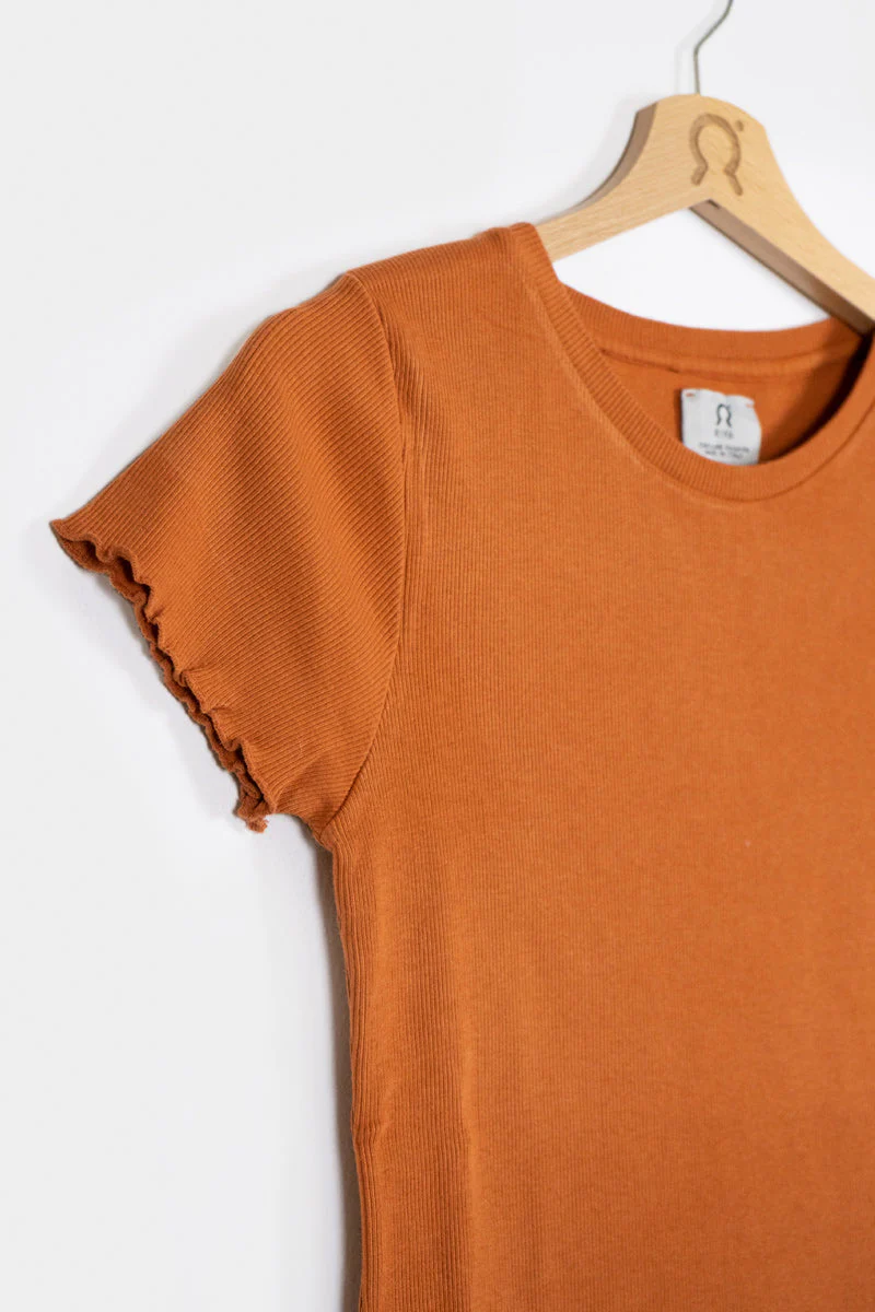 T-shirt Donna Cotone Rigenerato Costina Artemisia - Image 4