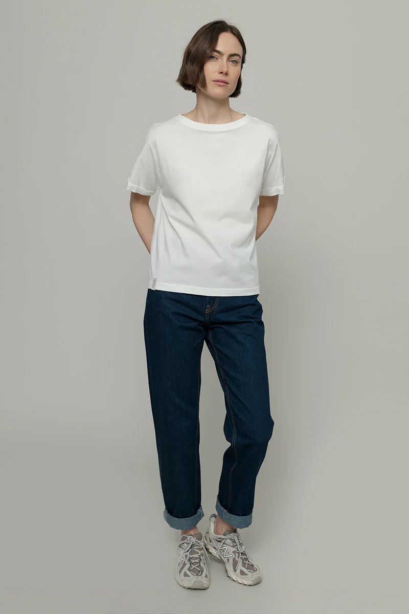 T-Shirt Donna Cotone Rigenerato Cris - Image 2