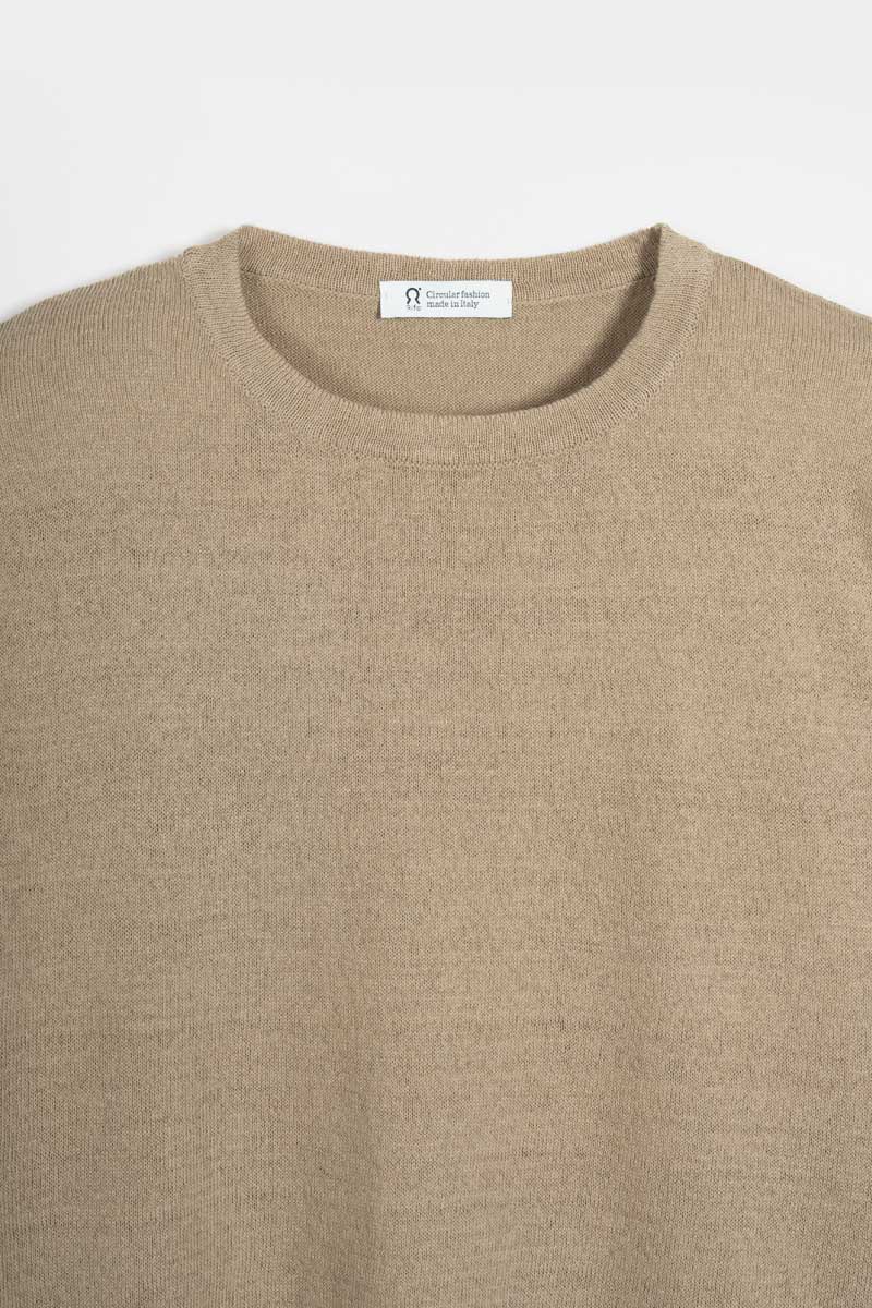 T-Shirt Lino Riciclato Donna Febe - Image 4
