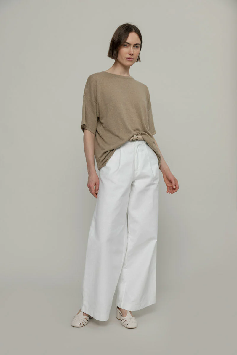 T-Shirt Lino Riciclato Donna Febe - Image 7