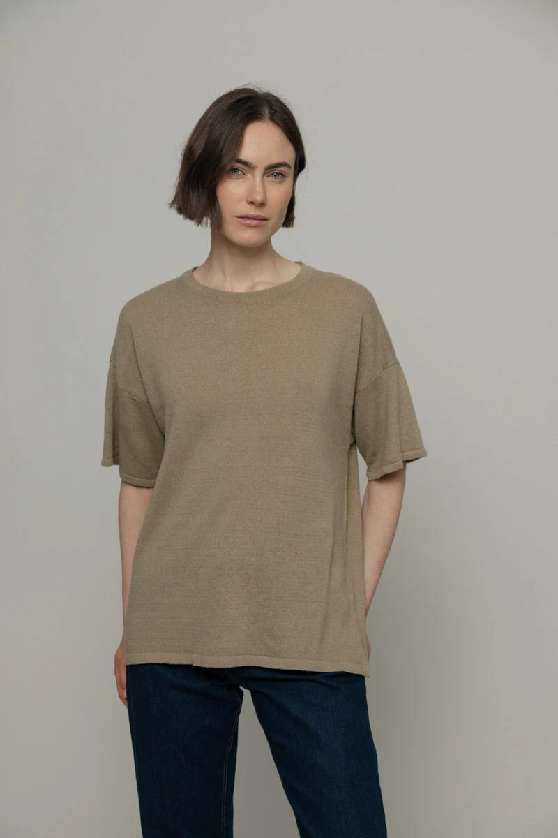T-Shirt Lino Riciclato Donna Febe - Image 8
