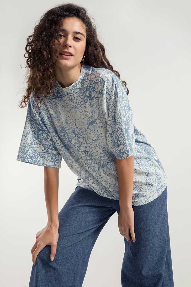 T-Shirt Oversize Unisex Cotone Rigenerato Raku - Image 10