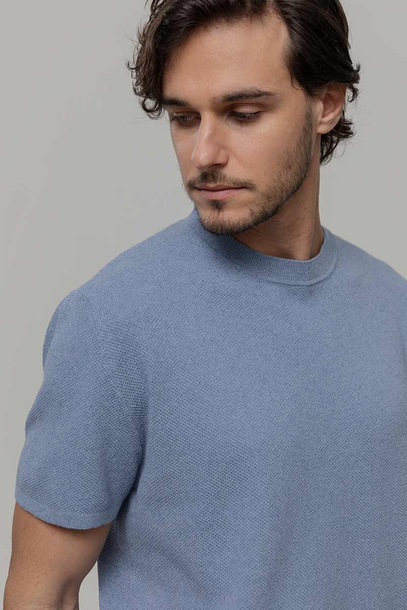 T-Shirt Uomo Cotone Rigenerato Mattia - Image 3