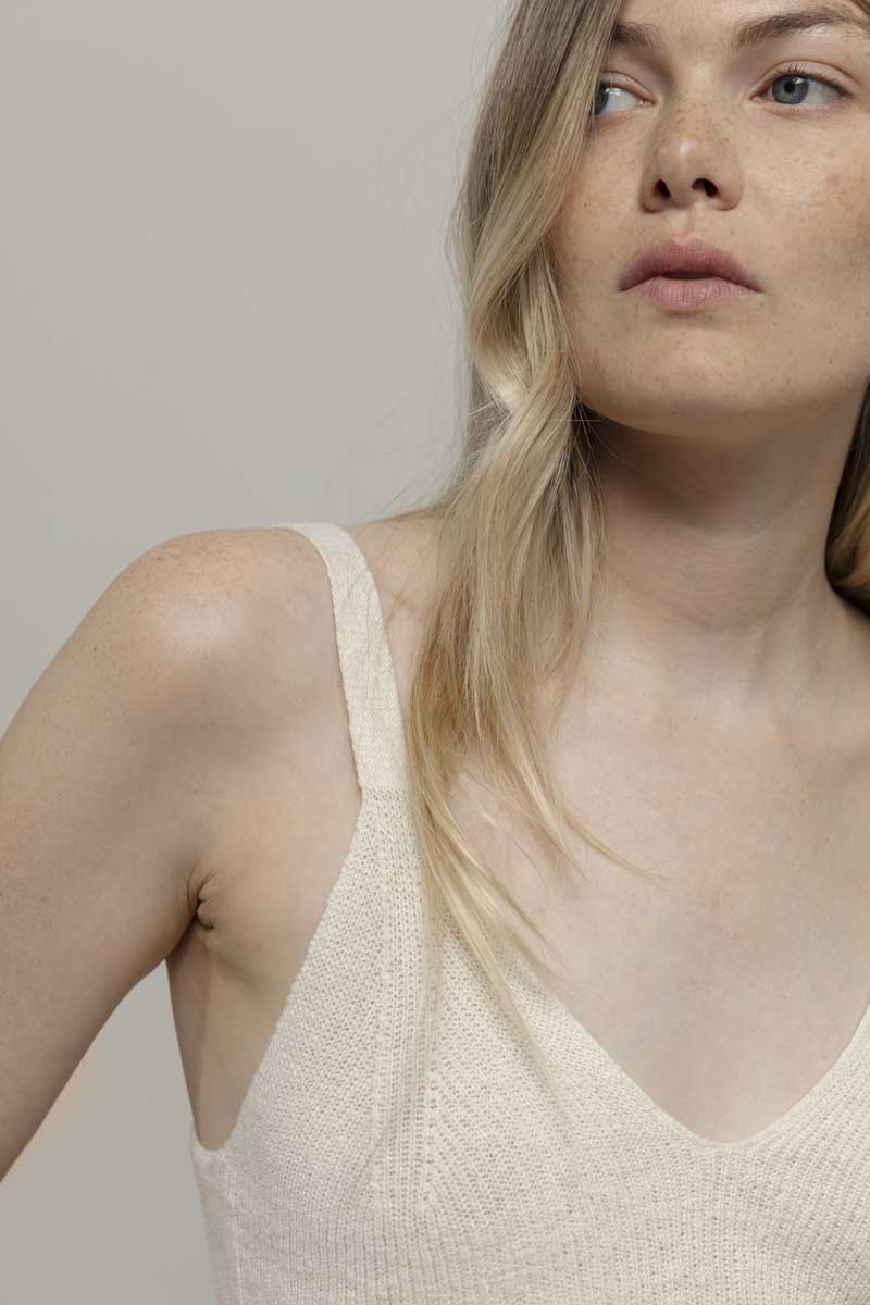 Top Seta Rigenerata Donna Grace - Image 3