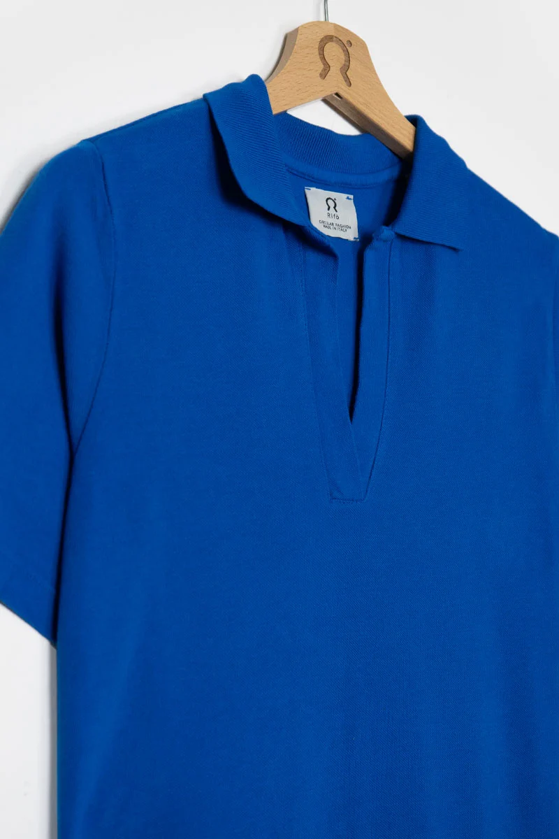 Vestito Polo Donna Cotone Rigenerato Suzanne - Image 5