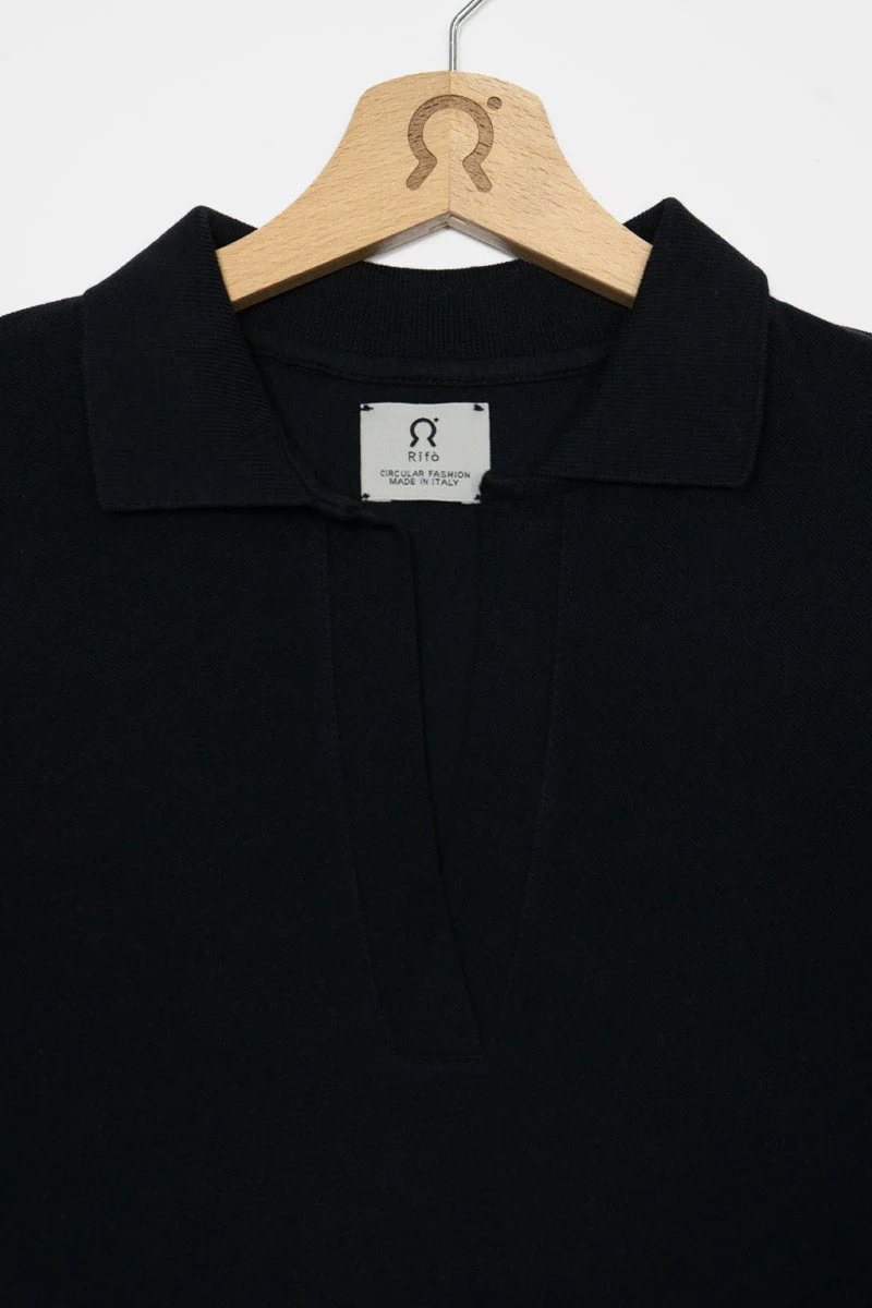 Vestito Polo Donna Cotone Rigenerato Suzanne - Image 3