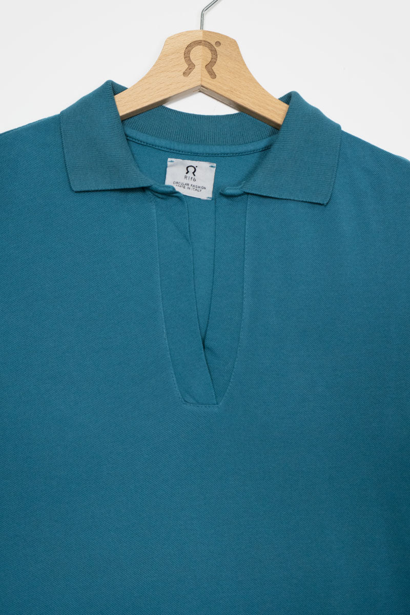 Vestito Polo Donna Cotone Rigenerato Suzanne - Image 4